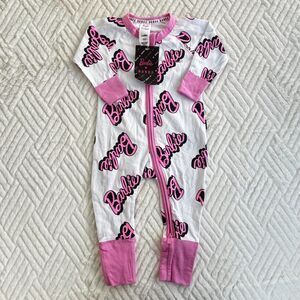Bonds x Barbie Wondersuit Zippy Pajamas size 3-6 months 00